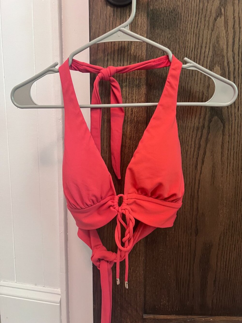 Robin Piccone Red Two-Piece String Bikini - Picture 2 of 5